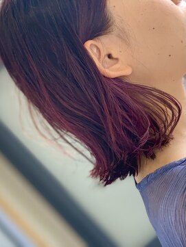 ロージアバイアルティナ(ROSIER by artina) インナーカラーパープル［ROSIER町田］