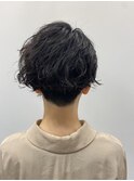 20代30代★スタイリング簡単♪無造作カール×フェミニンショート