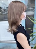 ホワイトベージュ ミルクティーベージュ