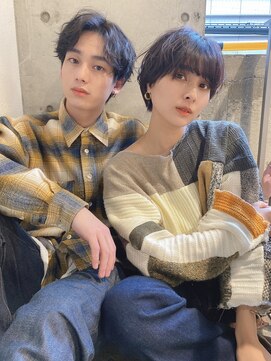 ルービック バランス 天王寺(Rubik's×Balance) 大人ショートボブ×スパイラルマッシュ[カップルクーポンあり]