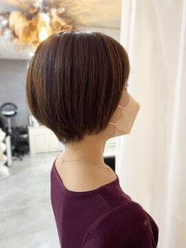 スイート ヘアデザイン(Suite HAIR DESIGN) 《Suite》イエベ 丸みショート アッシュベージュ