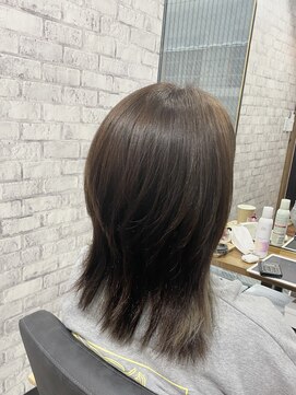 ベルポ(Bellpo) くびれをつけて頭を丸く見せるカット