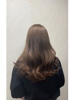 ランチ(ranch)&nbsp;セミロング×くすみブラウン◎