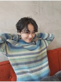 ニュアンスが可愛いパーマ_ニュアンス_ルーズパーマ