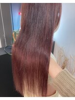 リリ バイ クローバー(lili by CLOVER)&nbsp;cassis pink/ニュアンスカラー/レイヤーロング