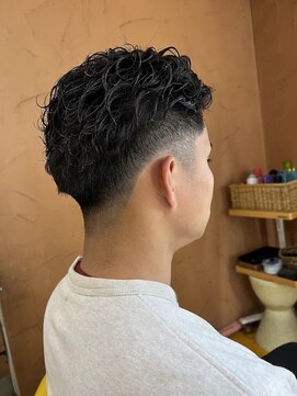 アサンタ サナ(Asante sana) 【Asante】リバースパーマ　フェード