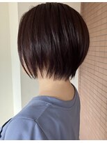 ヘアースペースブルーム プリュス 石橋店(HAIR SPACE BLOOM plus)&nbsp;【石橋/ショート】髪質改善　白髪ぼかしハイライト、ヘアカラー