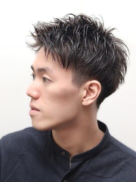 ヘアーアンドグルーミング ヨシザワインク(HAIR&GROOMING YOSHIZAWA Inc.) 20代30代ナチュラルビジネスツーブロックメンズショート黒髪