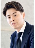 「春から新生活の方へ」爽やかベリーショート アッシュブラック1