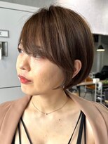 プルーヴ 秋葉原(prove)&nbsp;30代40代大人女性/前髪ありショートボブ/ショートヘア/髪質改善