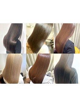 【髪質感改善TR取り扱い◎】髪質に合わせて最高級のオーダメイドトリートメントをご用意しております♪