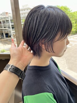 メロウ(mellow) インナーカラー×パープルシルバー