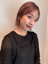 ガーランド (Garland)&nbsp;切りっぱなしボブ/暖色カラー/前髪/原宿神宮前