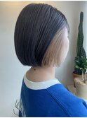 インナーカラー×ボブ