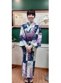 浴衣着付け/ヘアセット
