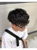 メンズシャドウパーマ