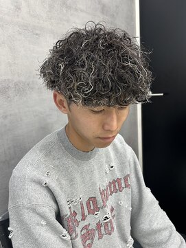 ネクスト 静岡店(NEXT) MEN'S HAIR カルマパーマ ダークアッシュ ニュアンスパーマ