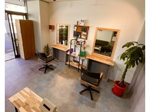 ヨーロ(YOLO)の雰囲気（プライベート空間で白髪カバーできるサロン。お子様連れOK!）