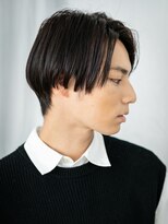 モッズヘアメン 札幌月寒店(mod's hair men) 20代30代ブラックセンターパートスマートマッシュh札幌月寒