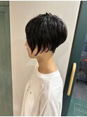 ハンサムショート/刈り上げショート/前下がり