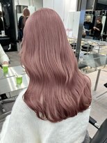 ピンクミルクティーベージュ人気レイヤーケアブリーチハイトーン