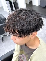 ノイセル 心斎橋(Noisyle)&nbsp;guest snap　刈り上げ前下がりマッシュ×波巻きパーマ