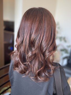 スタジオフェリース 艶髪ピンクブラウン