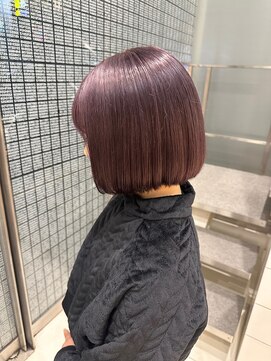 スノッブサンク(Snob ciNQ) ケアブリーチ/ピンクラベンダー/艶カラー