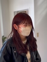 ピュア ハーツ 西尾店(Pure Hearts) 黒髪/ボブルフ/ネビージュ/小顔/ワンレン/西尾/髪質改善/前髪