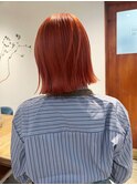 【kacho】オレンジボブ