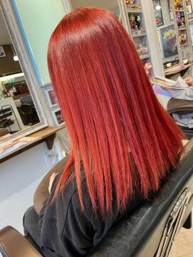 ヘア メイク ココ(hair make coco) 個性派レッド♪♪