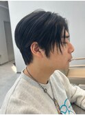 2wayパーマスタイル波巻きスパイラルツーブロ刈り上げ北千住