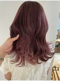 外ハネくびれ巻きカシスピンクMI-09