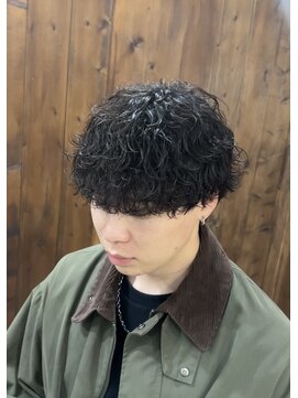 ラクーントウキョウ(RACCOON.TOKYO) 【雰囲気溢れる】 波巻マッシュ ミニウルフ