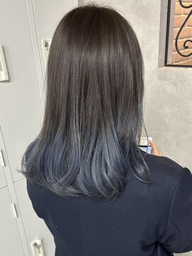 ルノン(LUNON) イメチェンヘアスタイルホワイトブロンド外ハネボブ美髪のススメ