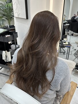 ジーナ 博多筑紫口(Zina) 艶髪モカブラウン×透明感カラー!【福田れん】