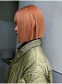 ボブミディアムショート美髪おくれ毛_ba550662