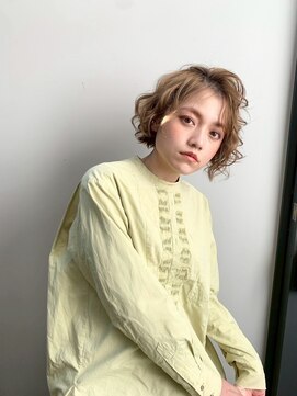 アワーズ 南青山(Our's) ホワイトグレージュ/チェリーブラウン/ミニウルフ[南青山]