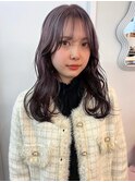 シルバーグレージュ ハイトーン 顔周りカット ブリーチ 艶髪