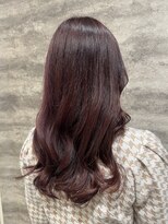 ヘアー ブランコ(hair Blanco) ローズレッドカラー