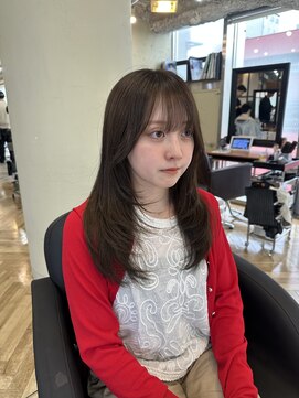 アリスバイアフロート 自由が丘(ALICe by AFLOAT) 透明感カラー/オリーブベージュ/レイヤー