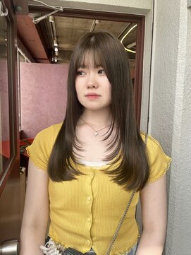 ローレンジウ(LOREN JU) 名駅/名古屋駅/学割U24/レイヤーカット/オージュア/ダブルカラー