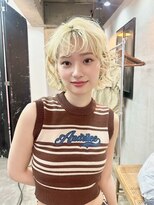 マニア(mania.)&nbsp;ブロンドカラー抜きっぱなしブロンドハイトーンカラーブリーチ