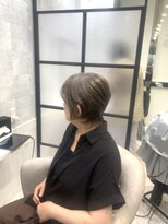 イーズ バイ インス(Yeeee.s by INCE)&nbsp;白髪ぼかし/白髪改善カラー/ショート/透明感カラー/脱白髪染め