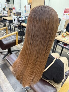 ルーチェ バイ アズヘアー(Lu-ce by AZ HAIR) アイロン無し/艶髪ブラウンカラー