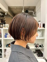 ジュベ 別府店(juve.)&nbsp;別府ショートボブ顔まわりレイヤーカット髪質改善カラー