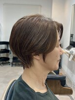 トト 船橋店(toto.)&nbsp;☆ココアベージュ小顔スモーキーカラーショート[船橋]