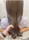・ブリーチなしワンカラーベージュ