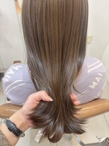 ソワンドゥブレス 大日店 (soin de brace) ・ブリーチなしワンカラーベージュ