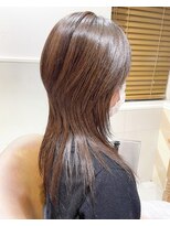 アコテアット ヘア(acote @)&nbsp;イメチェン/ウルフ/レイヤー/前髪/ピンクベージュ/ハイライト
